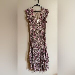Not for sale-NWT Cleobella Bryce Chiffon Maxi Dress Size Large